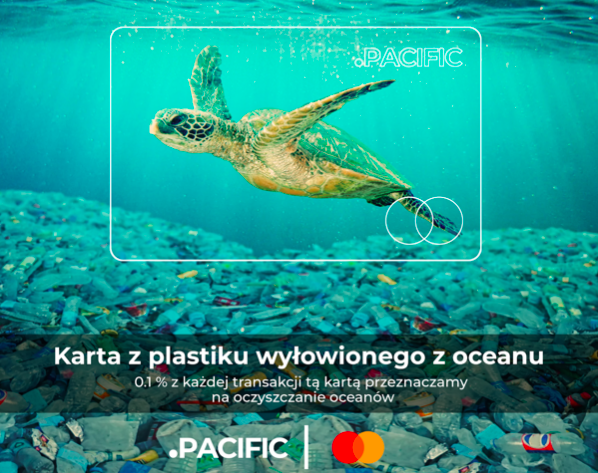 Startup Pacific.org stworzył karty płatnicze wykonane z plastiku wyłowionego z oceanu