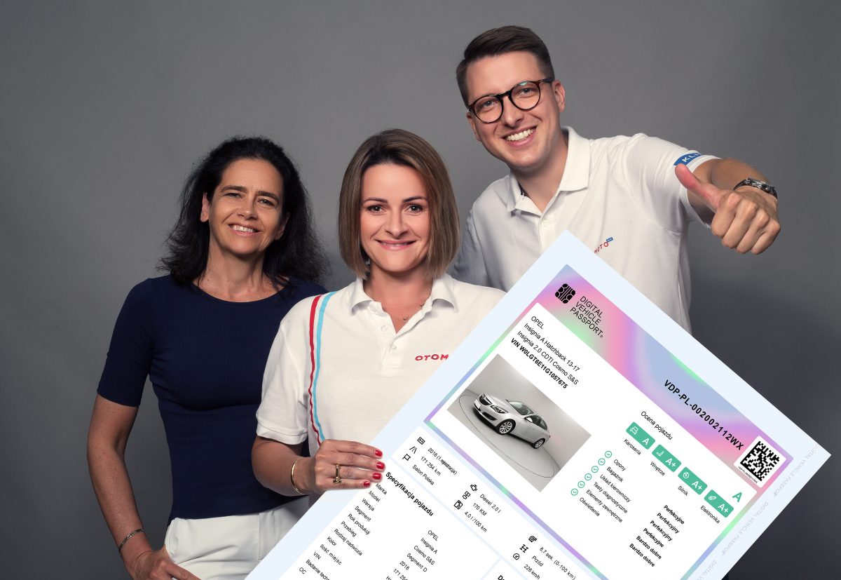 Zakup używanego auta będzie bezpieczniejszy. Rusza OTOMOTO KLIK z Cyfrowym Paszportem Pojazdu