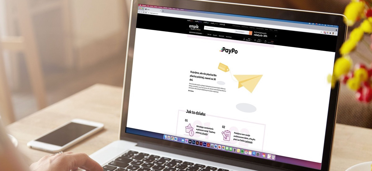 Odroczone płatności od PayPo dostępne na Empik.com