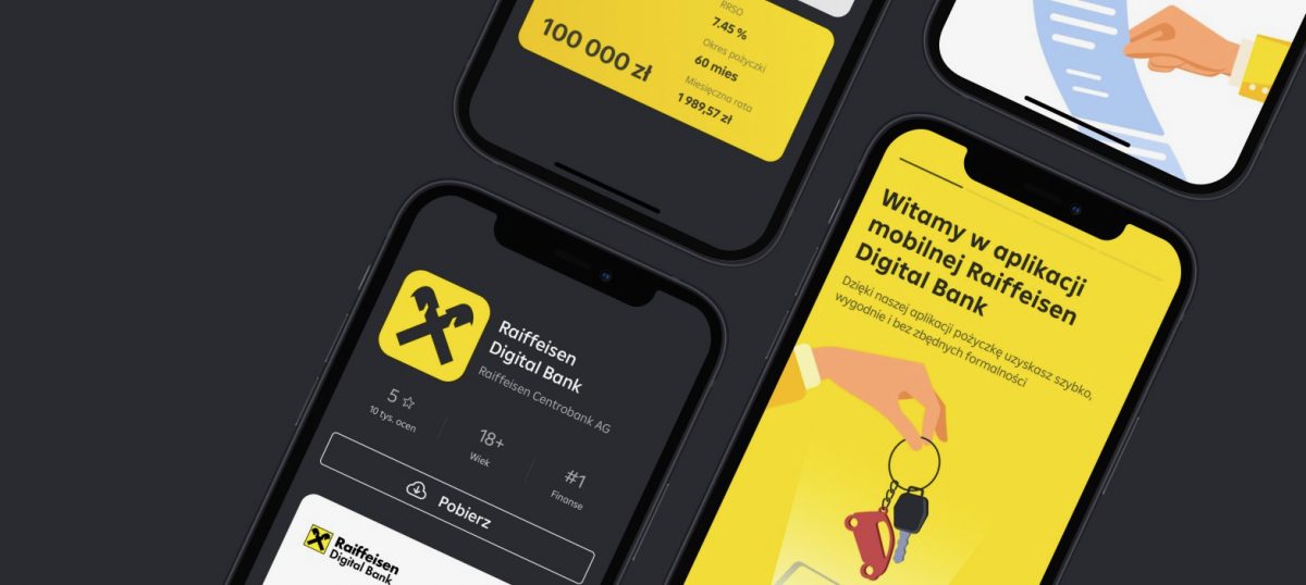 Raiffeisen Digital Bank udostępnia aplikację na smartfony z Androidem