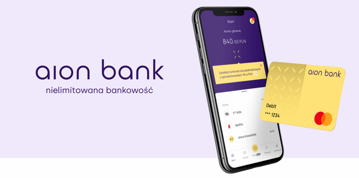 Aion Bank podnosi oprocentowanie na kontach oszczędnościowych do 5%