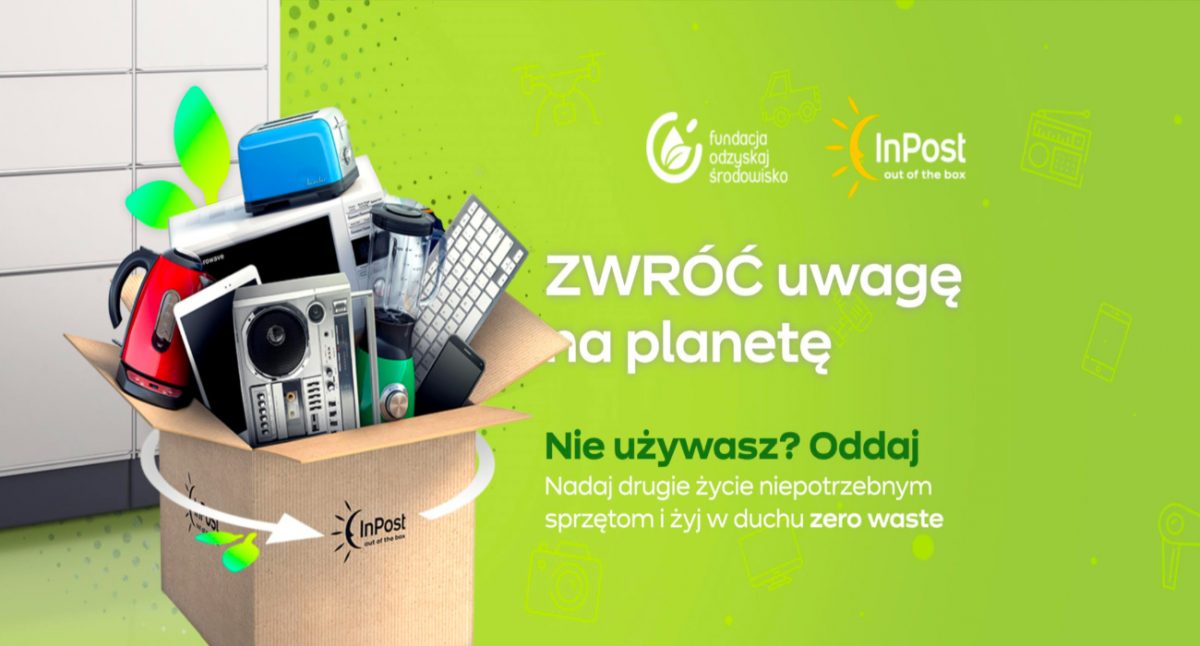 InPost wprowadza „elektro zwroty”. Niepotrzebną elektronikę oddasz do paczkomatu