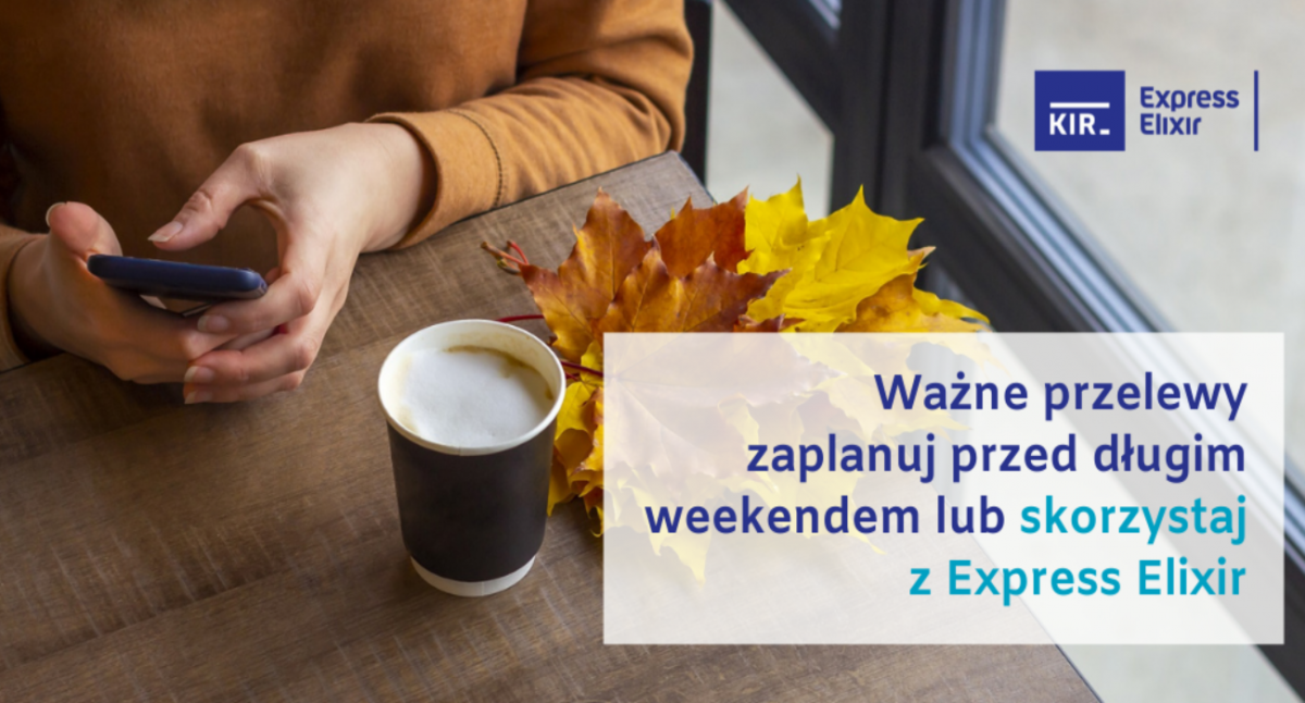 11 listopada system Elixir ma przerwę. Przelewy zleć z wyprzedzeniem