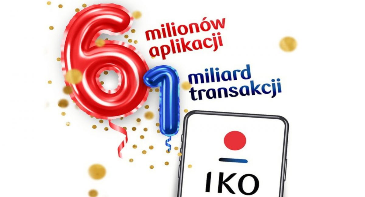 PKO Bank Polski ma już ponad 6 milionów aktywnych aplikacji IKO