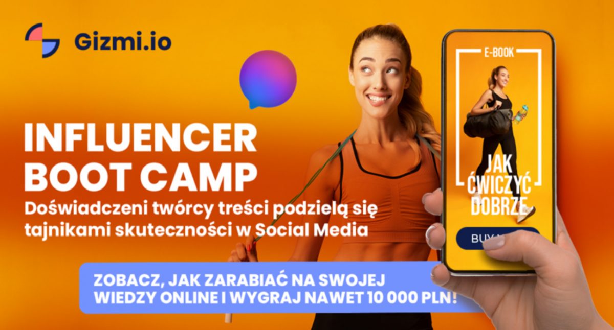 Rusza konkurs dla uczestników Gizmi Influencer Boot Camp