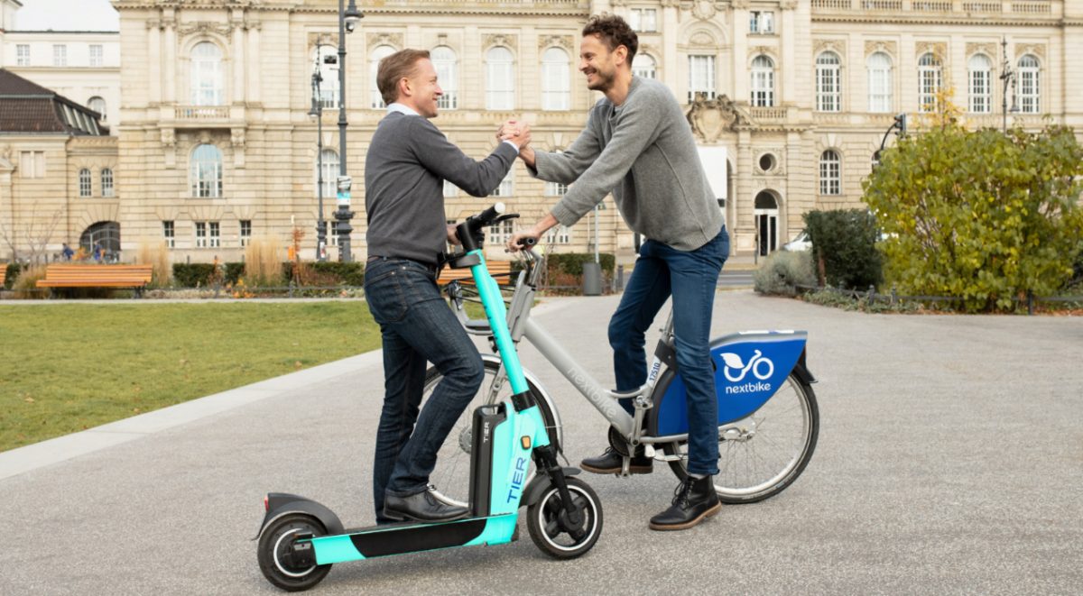 Tier przejmuje nextbike. Rozszerzy działalność o wynajem rowerów