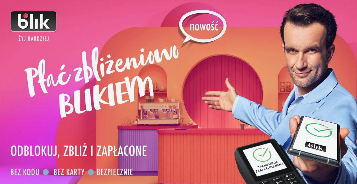 Zbliżeniowy BLIK już w 6 bankach. Nowa metoda płatności w mBanku i Santanderze