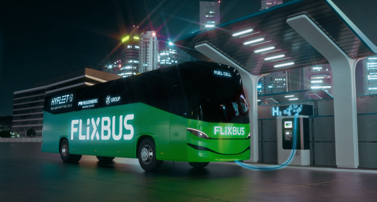 FlixMobility stworzy autobus dalekobieżny zasilany wodorem