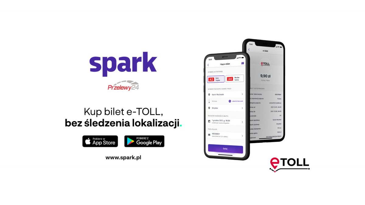W aplikacji Spark kupisz bilet na przejazd autostradą. Teraz także na Androidzie