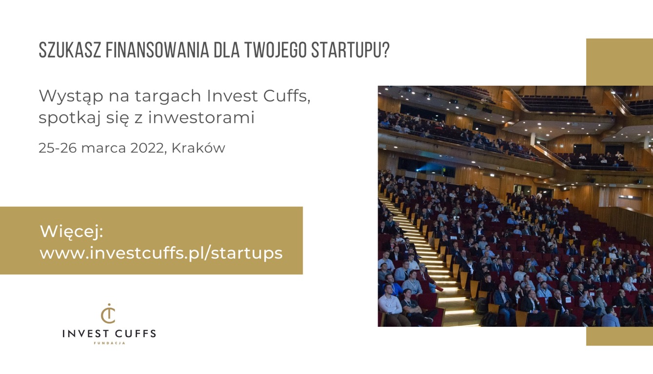 Fintek.pl partnerem medialnym Strefy Startupowej podczas Invest Cuffs