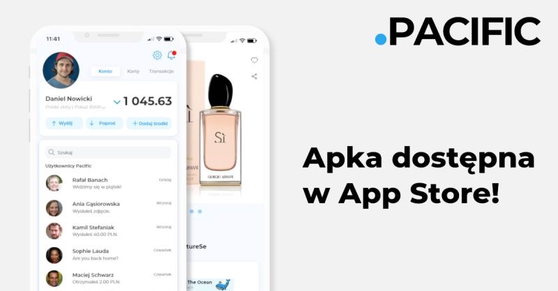 Aplikacja fintechu Pacific dostepna na systemy iOS. Zakupy online za pomoca kodow QR