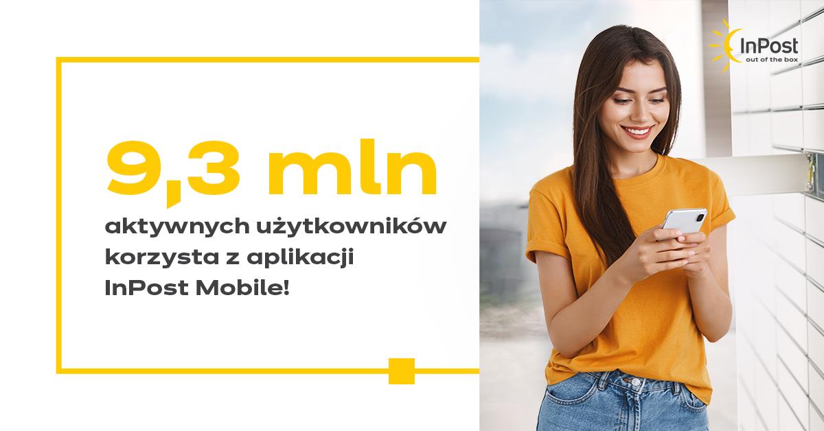 Aplikacja InPost Mobile przekroczyła próg 9 mln użytkowników