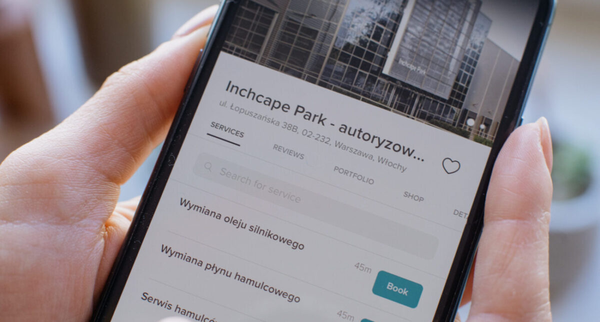 Booksy wkracza do autoryzowanych serwisów samochodowych Inchape