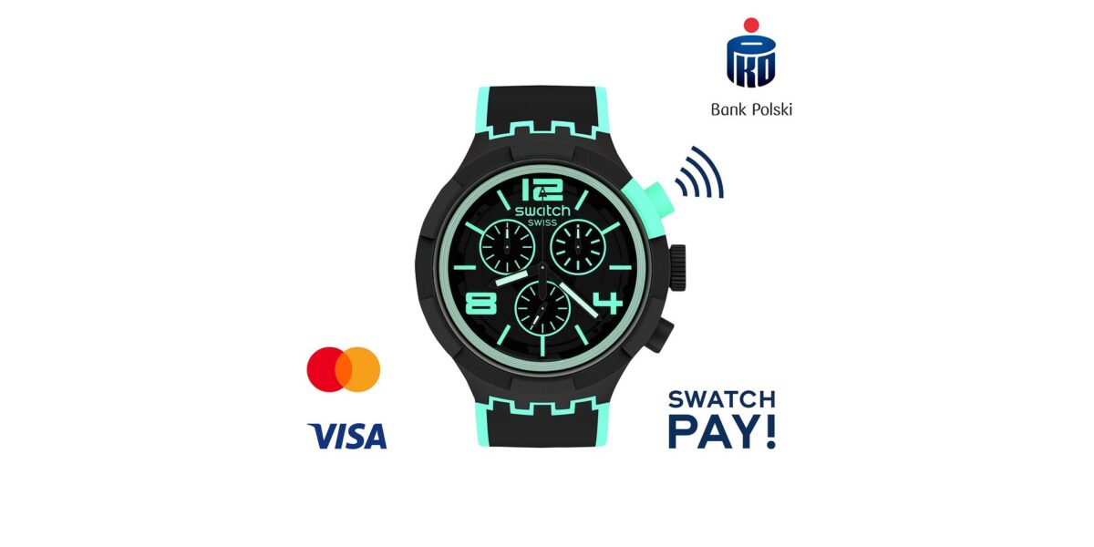 Płatności SwatchPay już dostępne dla klientów PKO BP. Także dla kart Visa
