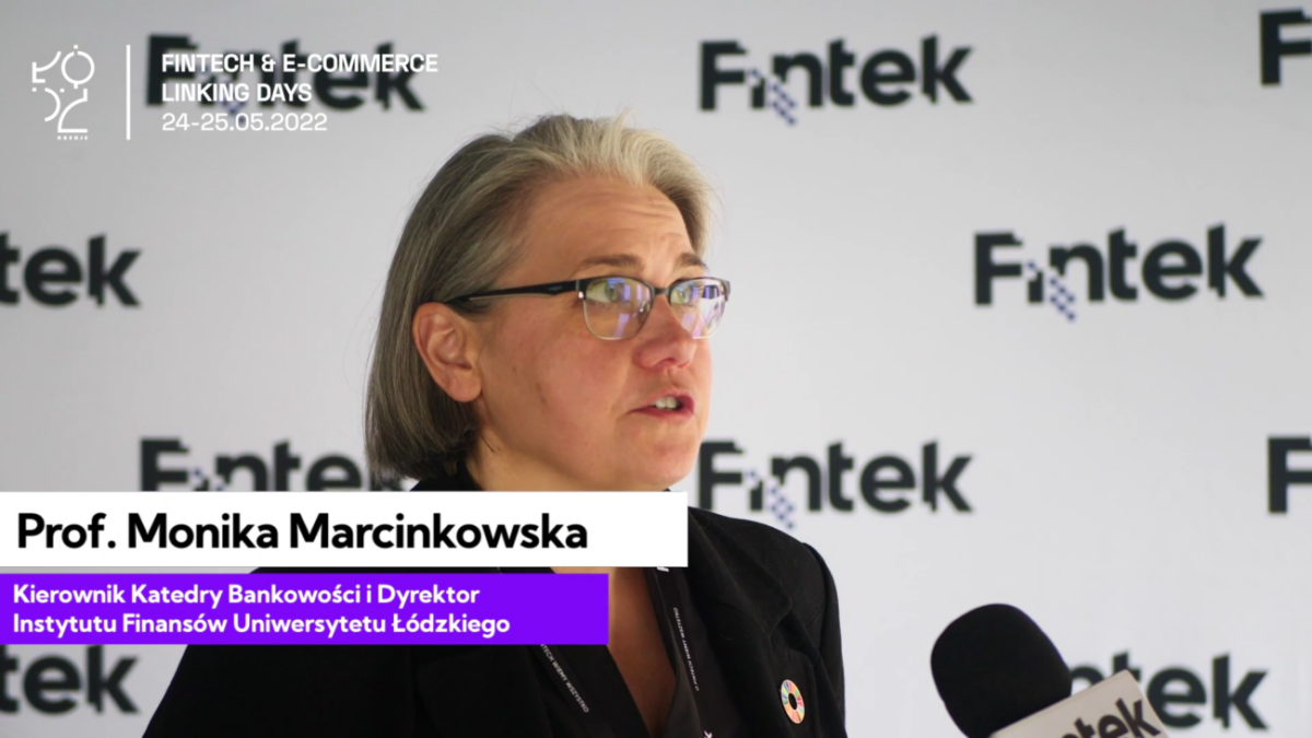 Prof. Monika Marcinkowska o zrównoważonych finansach [Wideo]