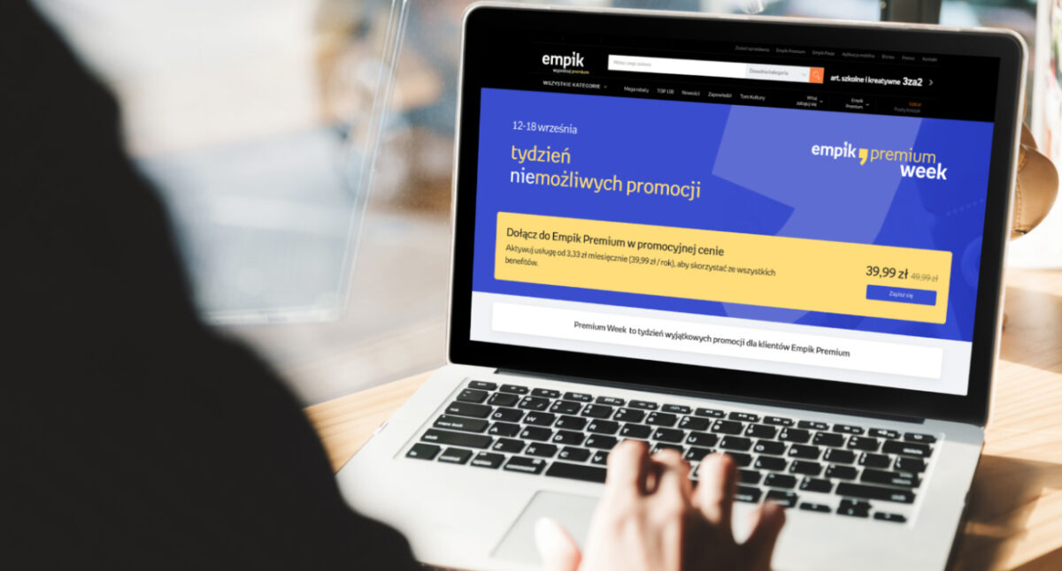 Empik ma już blisko 8 mln użytkowników usług Premium