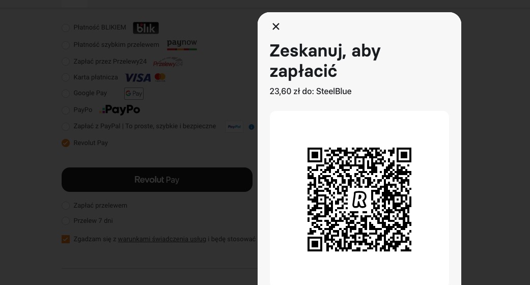 Rusza Revolut Pay. Internetowe platnosci jednym kliknieciem