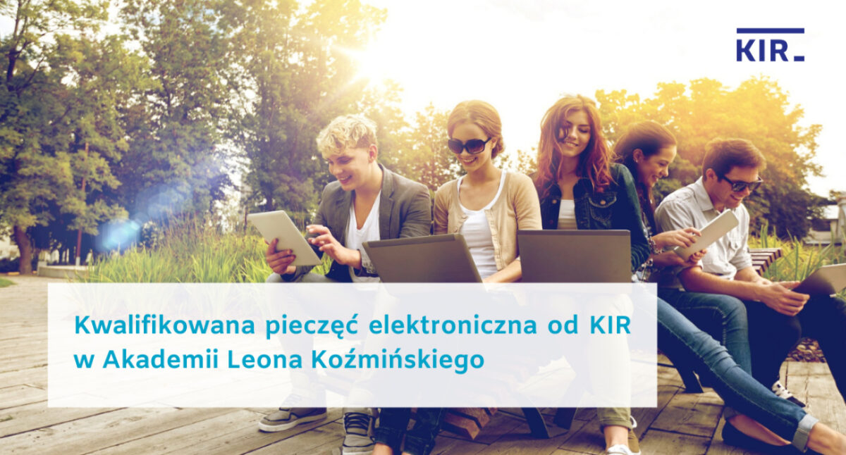 Akademia Leona Koźmińskiego wprowadza pieczęć elektroniczną od KIR