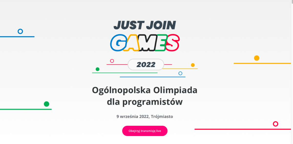 Będą rzucać dyskiem twardym i skakać przez firewall. Programiści w blokach startowych przed Just Join Games