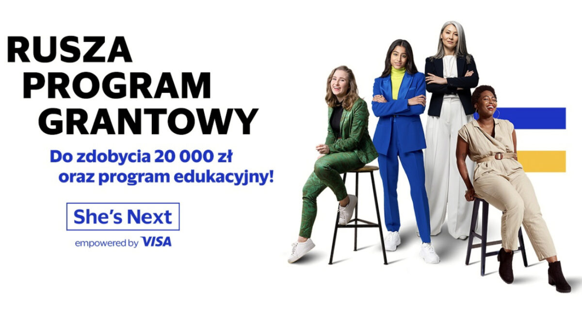 Visa wesprze firmy prowadzone przez kobiety. Rusza program grantowy She’s Next