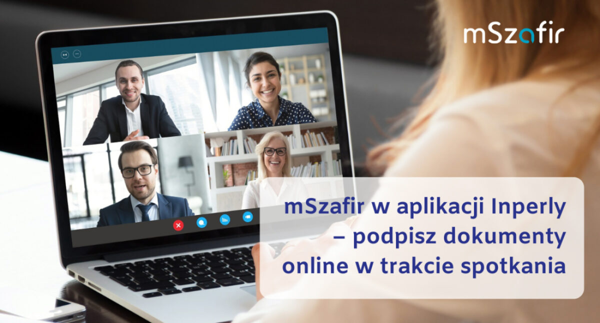 Podpis mSzafir został zintegrowany z aplikacją Inperly