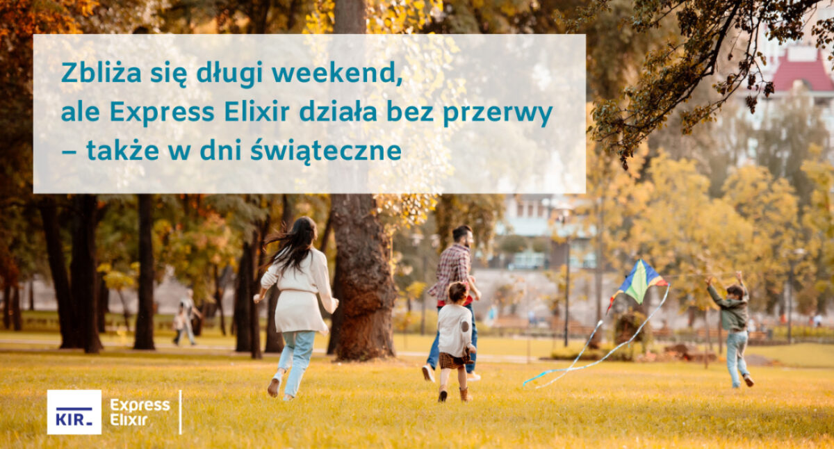 Przelewy zaplanuj przed długim weekendem. 11 listopada system Elixir ma przerwę