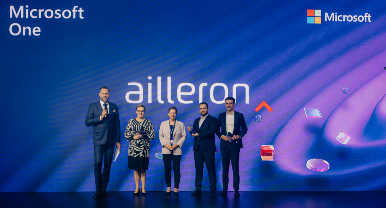 Ailleron wyrozniony przez Microsoft za strategie cloud-first