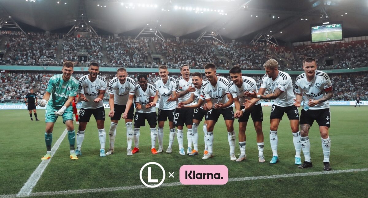 Za bilety na mecz zapłacisz później. Klarna nawiązuje współpracę z Legią Warszawa