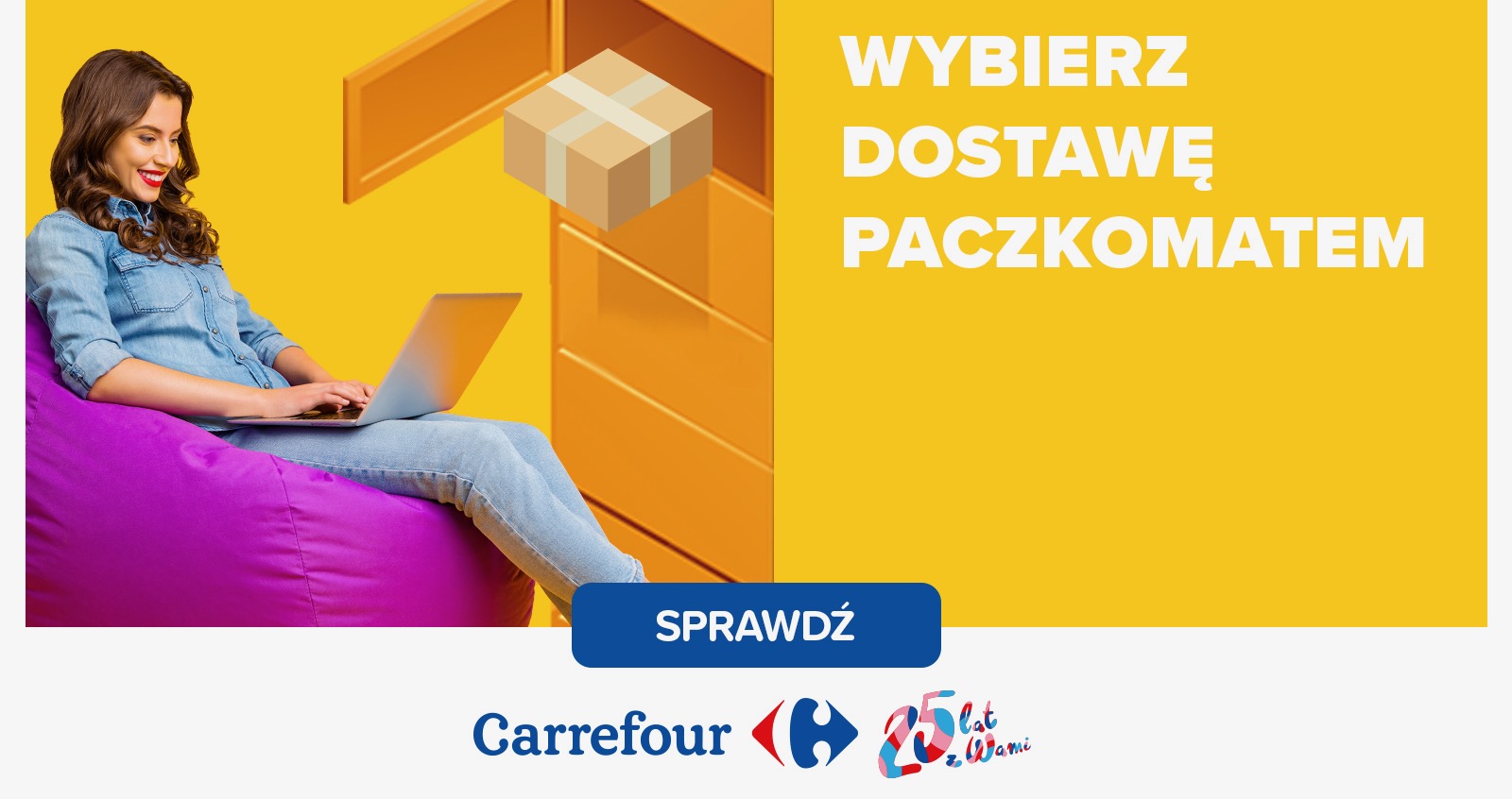 Zakupy internetowe z Carrefoura odbierzesz w paczkomacie