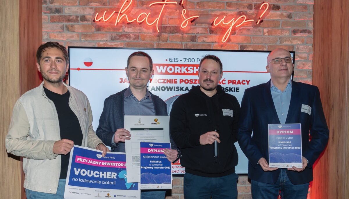 Startupy wybrały najbardziej przyjaznego inwestora na polskim rynku