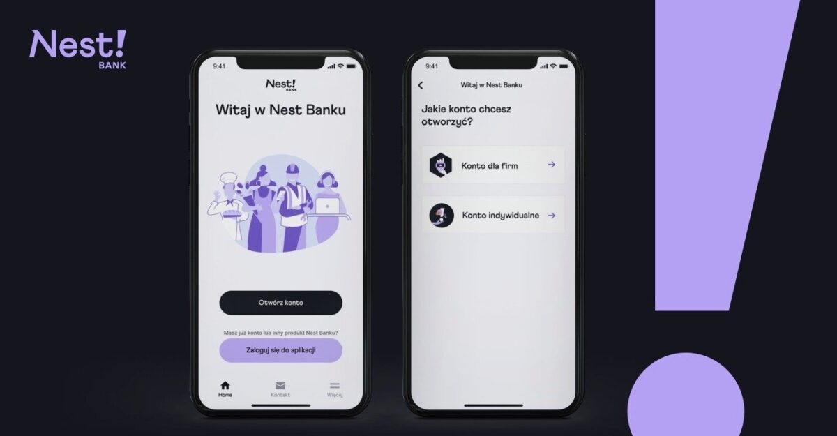 Nest Bank udostępnił konto na selfie dla systemu iOS