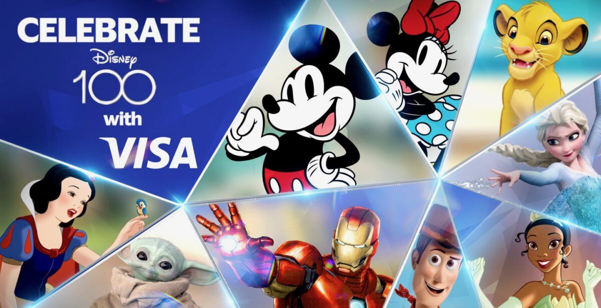 Disney i Visa łączą siły, aby uczcić setną rocznicę Disneya w Europie, na Bliskim Wschodzie i w Afryce