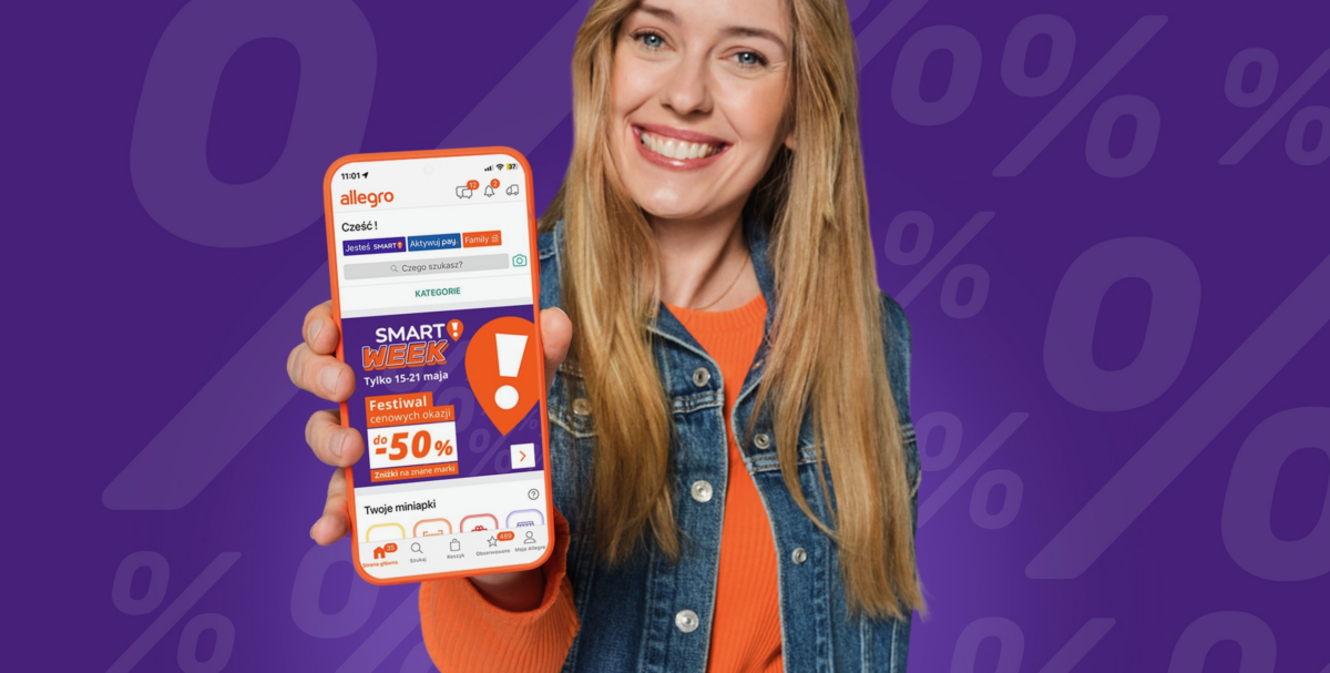 Rusza Smart! Week na Allegro. Obniżki nawet do 50%