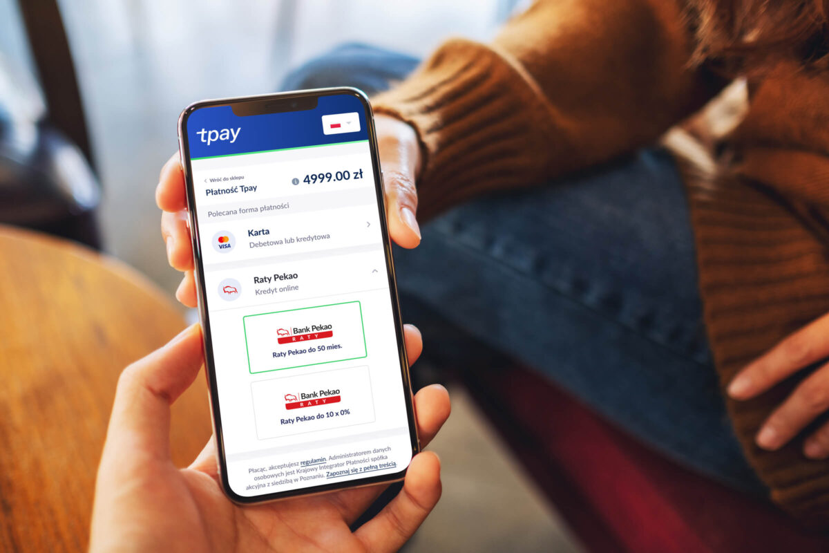 Tpay i Bank Pekao zaoferują nową ofertę płatności ratalnych online