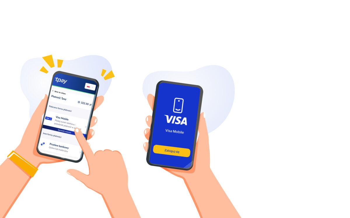 Tpay wprowadza nową metodę płatności. Klienci mogą już korzystać z Visa Mobile
