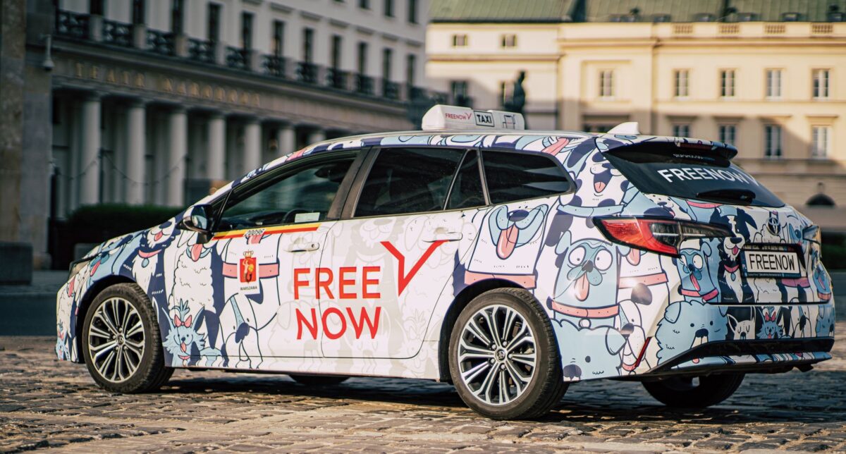Taksówki dla posiadaczy małych zwierząt. Free Now wprowadza opcję Pets