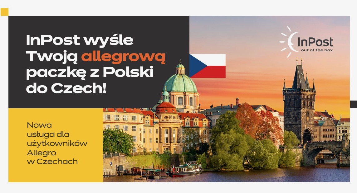 InPost nawiązuje współpracę z Allegro. Wyśle paczki z Polski do Czech