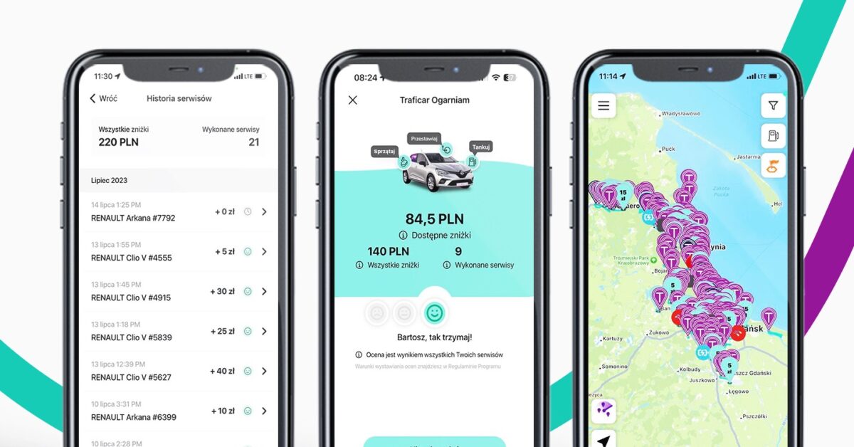 Tańszy przejazd za dbanie o samochód? Traficar uruchamia nowy program