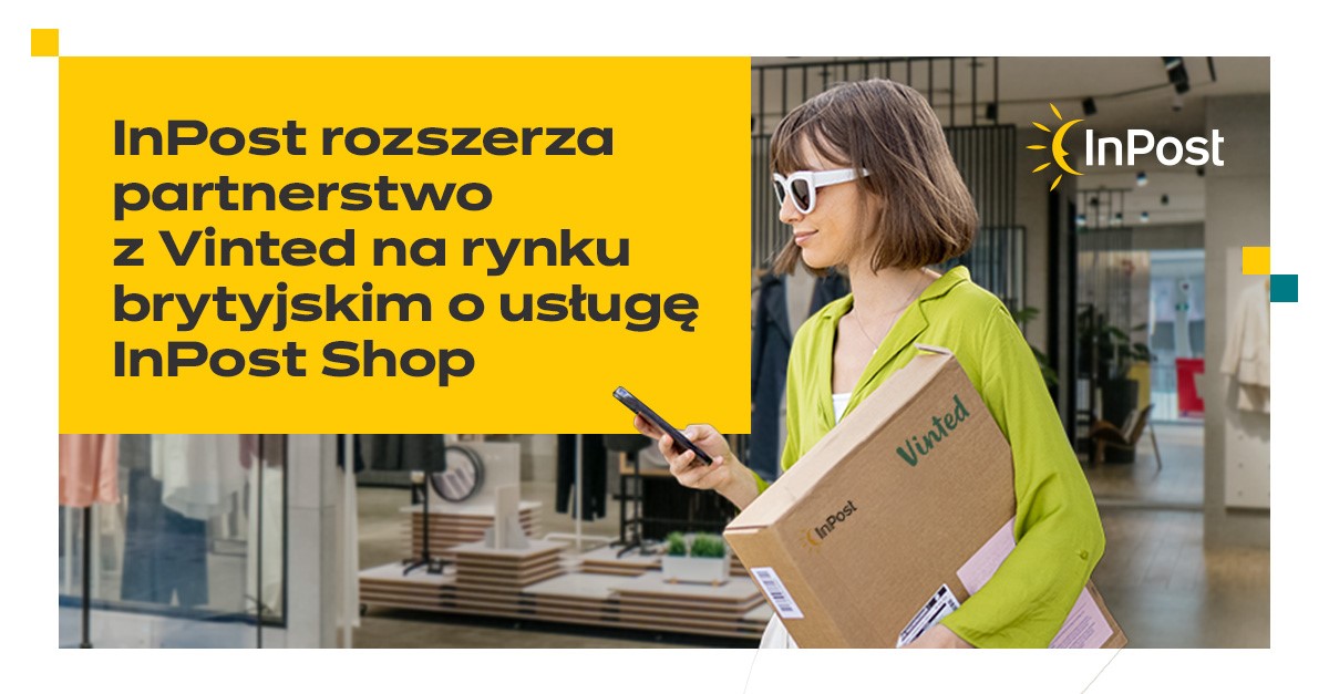 InPost rozszerza partnerstwo z Vinted w Wielkiej Brytanii