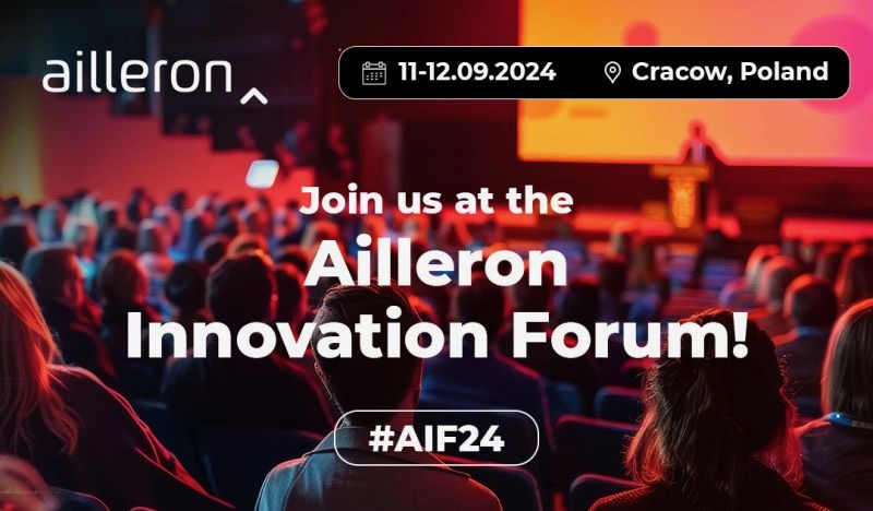 Dołącz do liderów z branży FinTech na Ailleron Innovation Forum 2024 w Krakowie