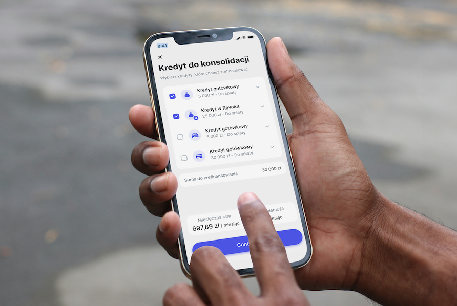 Revolut Bank skonsoliduje kredyty z polskich banków, nowy produkt dostępny dla klientów w Polsce
