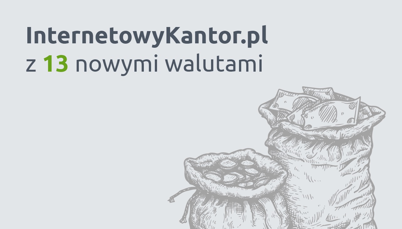 Internetowy kantor nowe waluty