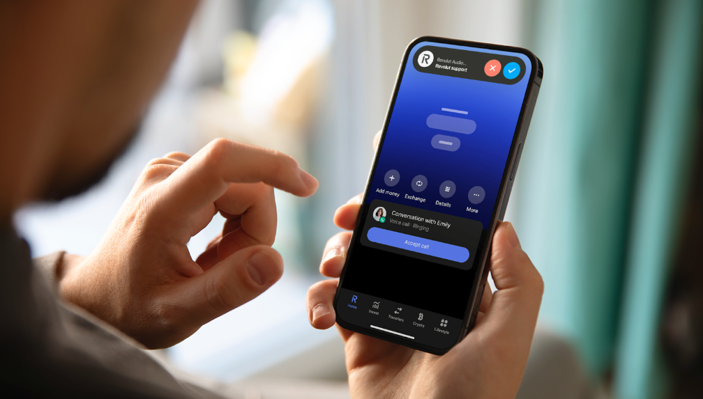 Revolut udostępnia polskim klientom In-App calls. Ma pomóc w walce ze spoofingiem