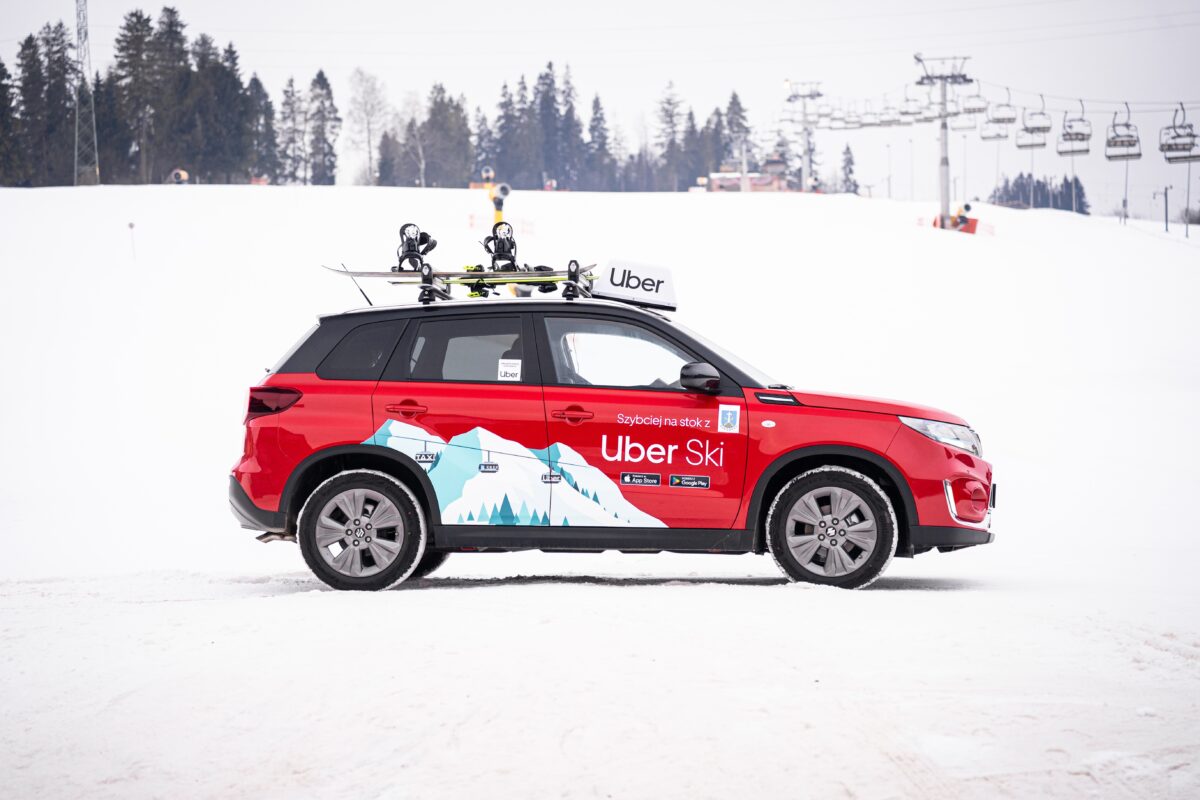 Uber Ski startuje w europejskich kurortach narciarskich. Usługa dostępna w Zakopanem