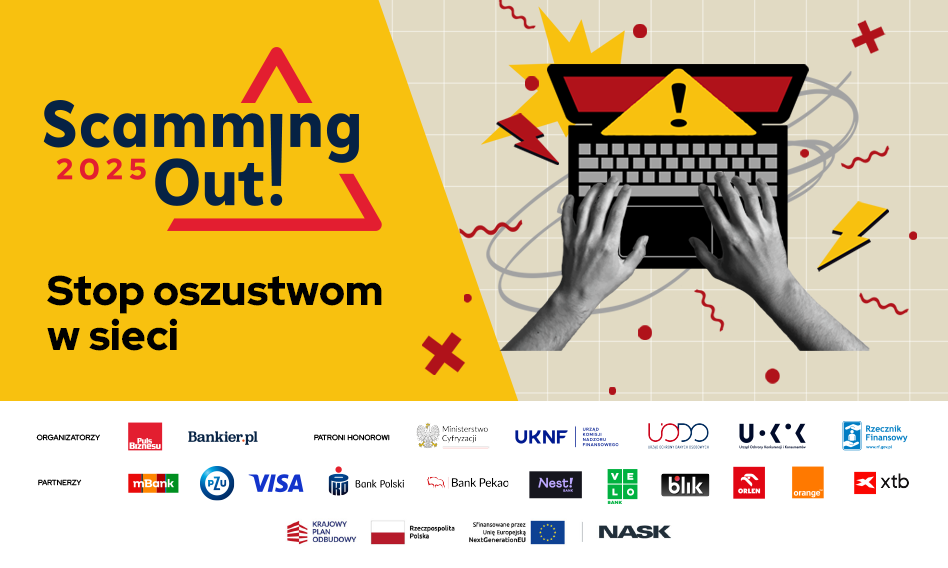 VeloBank zostaje partnerem akcji „Scamming out”, promując bezpieczne bankowanie
