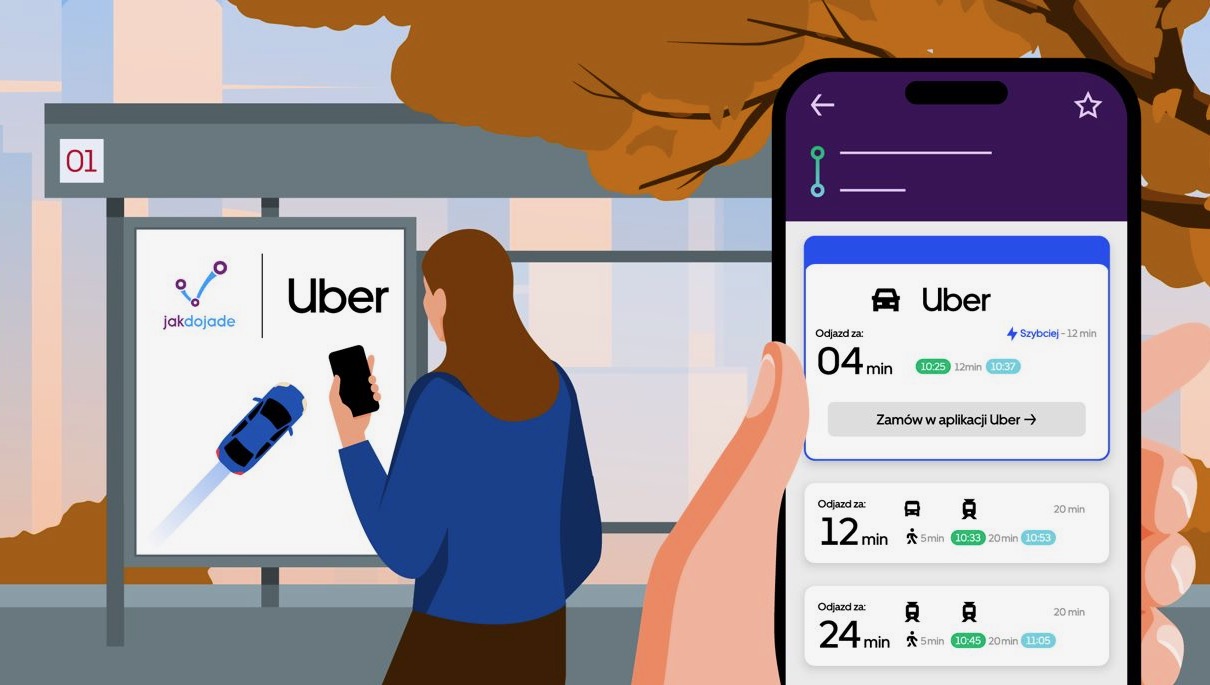 Uber x Jakdojade